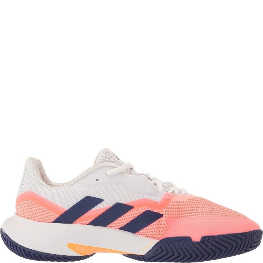 adidas Womens Courtjam Control Tennis Shoes Acid Red/Legacy Indigo/Turbo
